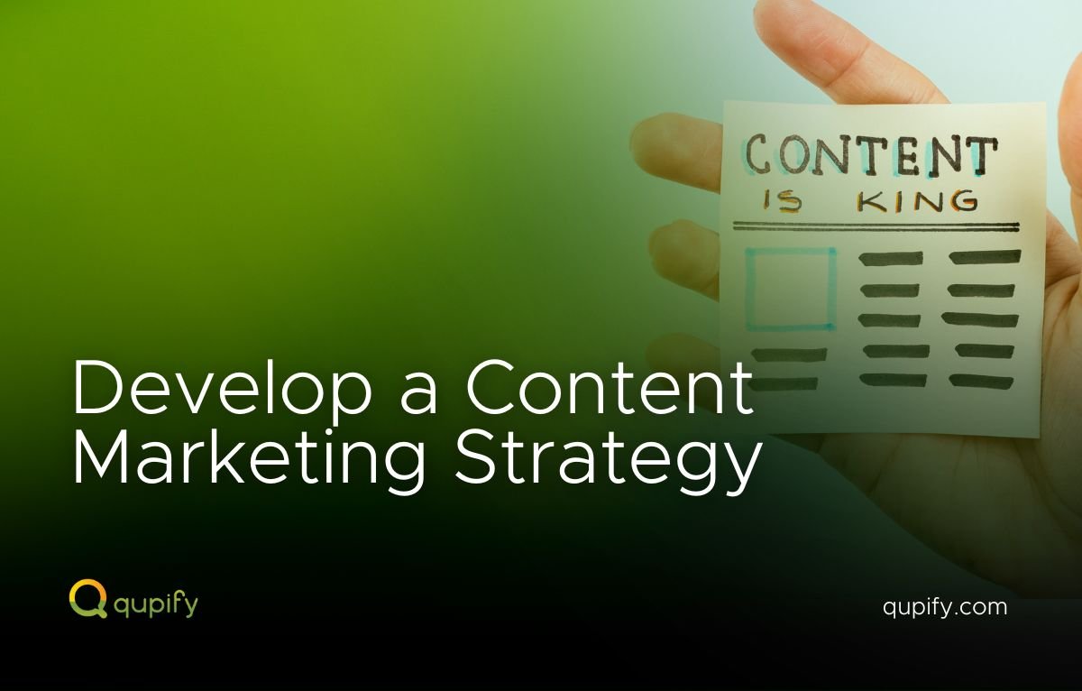 how to develop a content marketing strategy